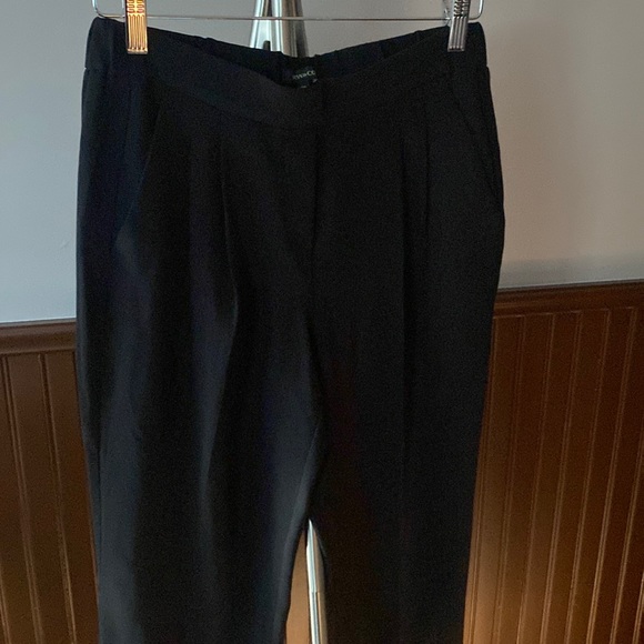 RW & CO Cropped straight leg pants S BLACK - Picture 1 of 3